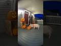 Halloween vs 2 Little Pigs AI-generated footage for fun. #AIhalloween #pigs #funny #GlitchReality