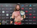 EXCLUSIVE: Saxon Huxley speaks moments after defeating Will Kroos for the Atlas Title in Japan
