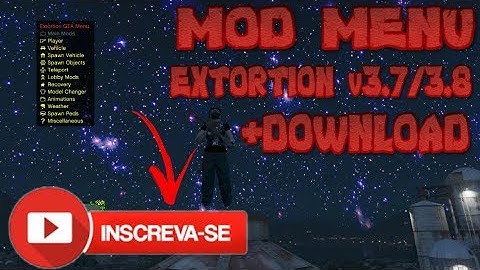 PS3 GTA5 MOD MENU EXTORTION v3.7/3.8 CRACKED +TOOL FREE {MODDER PROTECTION} +DOWNLOAD