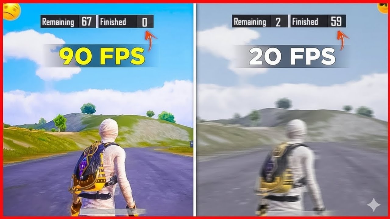 🎮 90 FPS vs 20 FPS in BGMI 🔥 | Does FPS Really Matter? 🤔 - YouTube