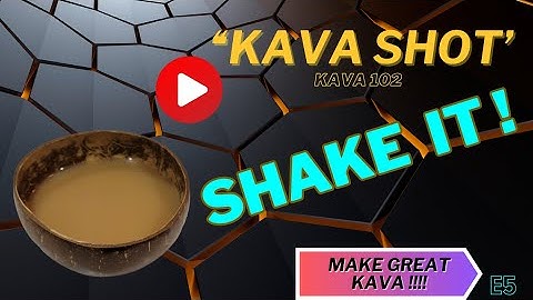 Making Strong Kava with AluBall
