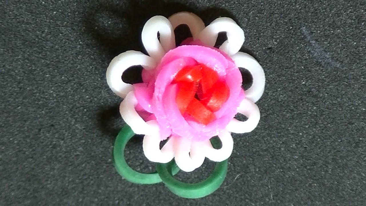 レインボールーム 0 花の作り方03 モンスターテイルで きれいなブレスレットの作り方 Youtube