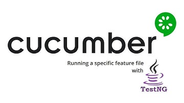 3. Cucumber Framework || Custom TestNG Runner || Running a Specific feature file.