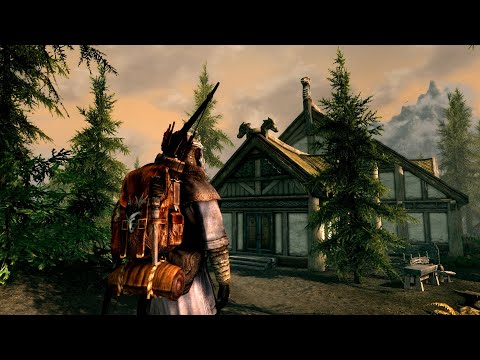 Видео: Skyrim AE - Легенда, Выживание и Лучник! Квесты Фолкрита. 3