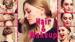 Прическа и макияж в стиле Dolce & Gabbana | Hair and Makeup Inspired by D&G