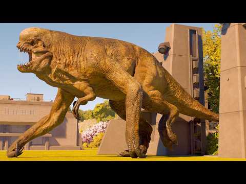 Distortus Rex Unleashed: Release All 91 Dinosaurs at Max Egg | Jurassic World Evolution 3