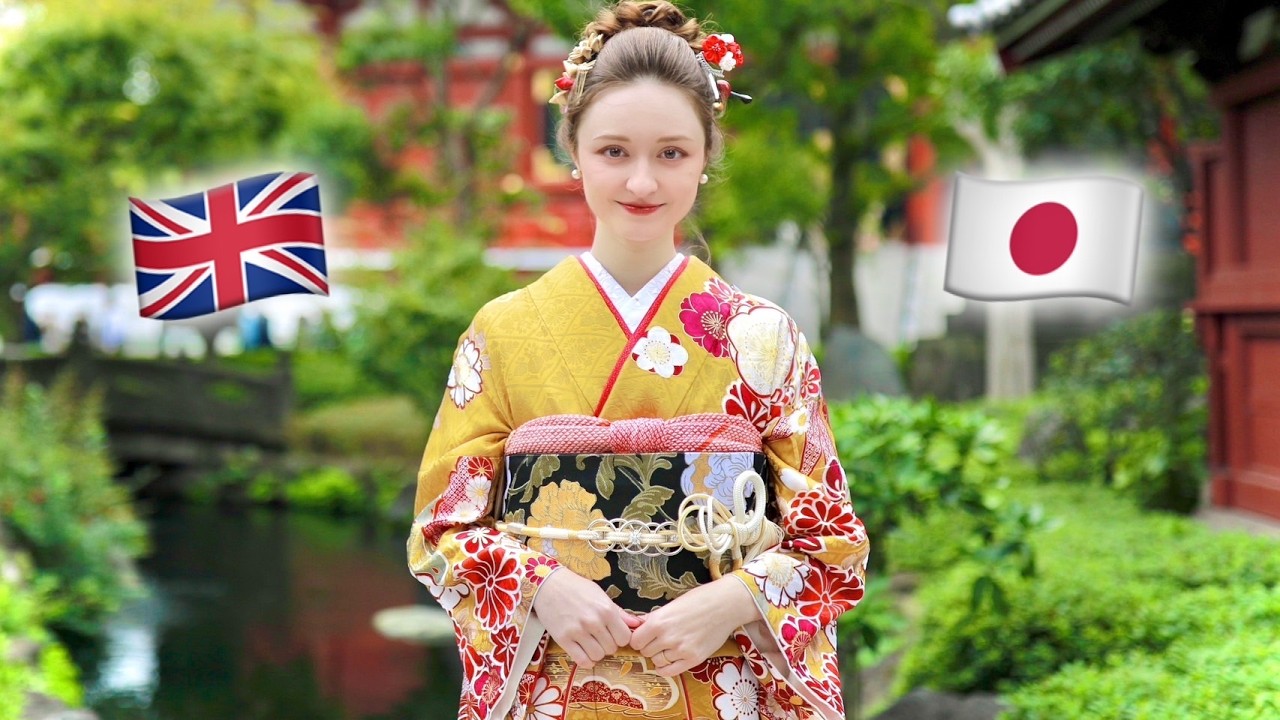 Japanese Kimono Only For 20 Year Olds?! | Furisode Photoshoot in