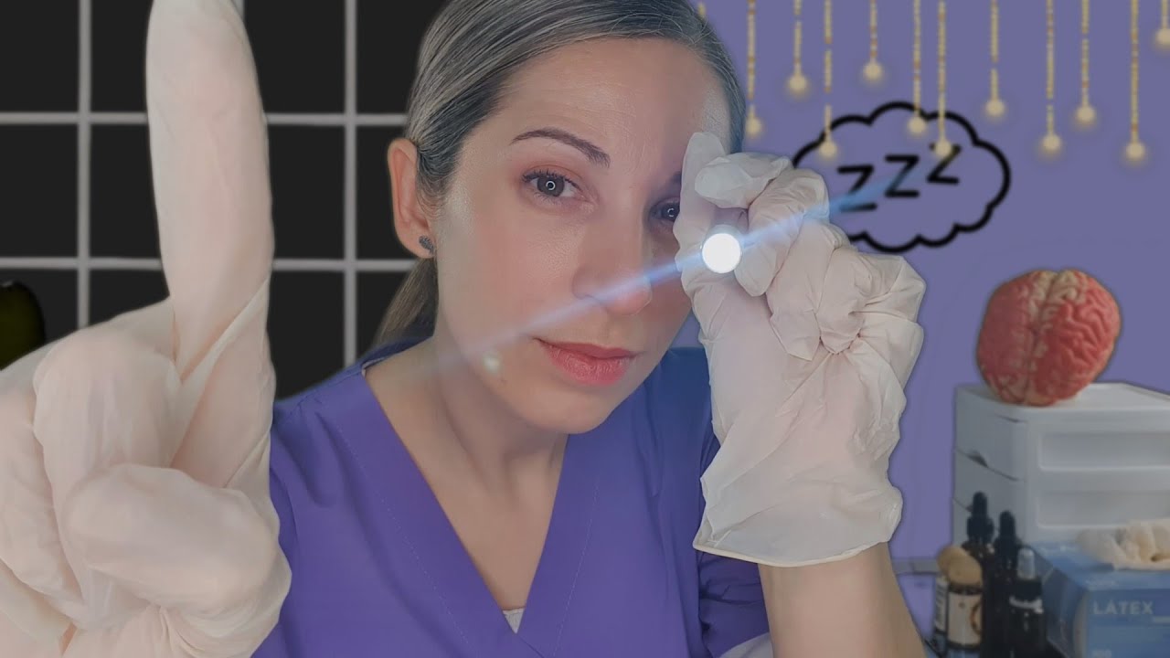 😴 Clínica ASMR | Nervios Craneales Nocturnos | Roleplay Médico | SusurrosdelSurr ASMR