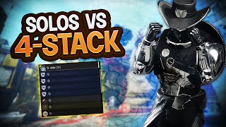Top 1% Solo Gambit Player Destroys 4 Stack...