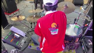 t_047 - ขอให้ฟ้าเป็นใจ (DRUM CAM) soundcheck at โฟล์คข้างวัด