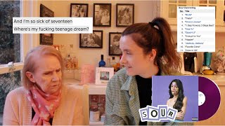 MY GRANDMA REACTS TO OLIVIA RODRIGO'S 'SOUR'