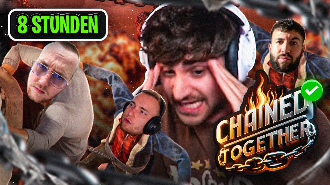 WIR HABEN CHAINED TOGETHER NACH 8(!) STUNDEN DURCHGESPIELT!☠️ mit Mert, Danny und Zarbex🔥