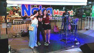 Nene Royal Live Cover @Naka Night Market (Phuket) on 27. Jan. 2024 Part 1