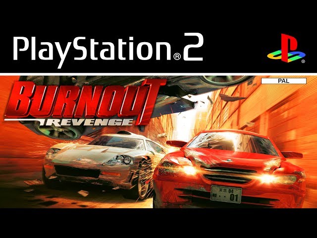 O JOGO DE DESTRUIÇÃO DE CARROS DO PS2 - BURNOUT REVENGE! 