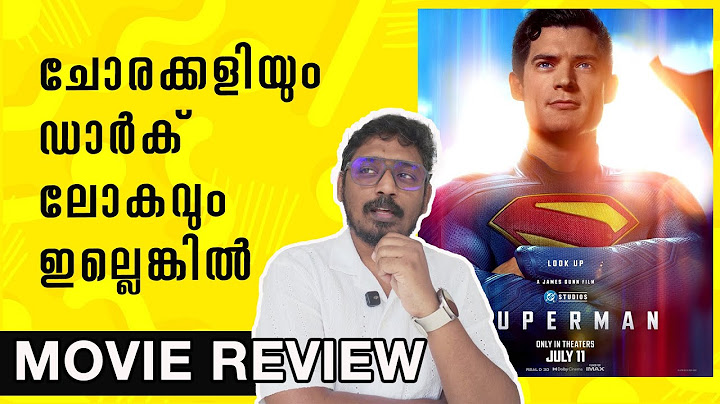 New Beginning | Superman 2025 Review Malayalam | Unni Vlogs Cinephile