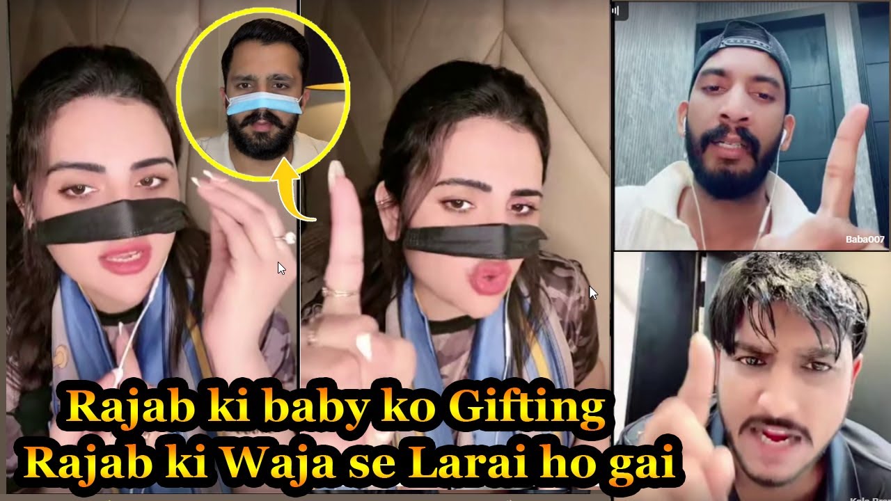 Rajab ne baby ko Gifting ki | Rajab ki Waja se Baby ki kale se Larai ho Gai