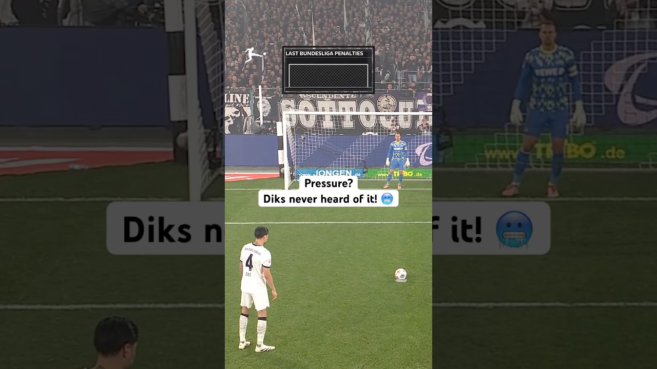 Kevin Diks is CALM UNDER PRESSURE 🧊