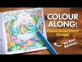 HOW TO COLOUR in Rita Berman's "Meine Reise Durch Europa" // Colour Along