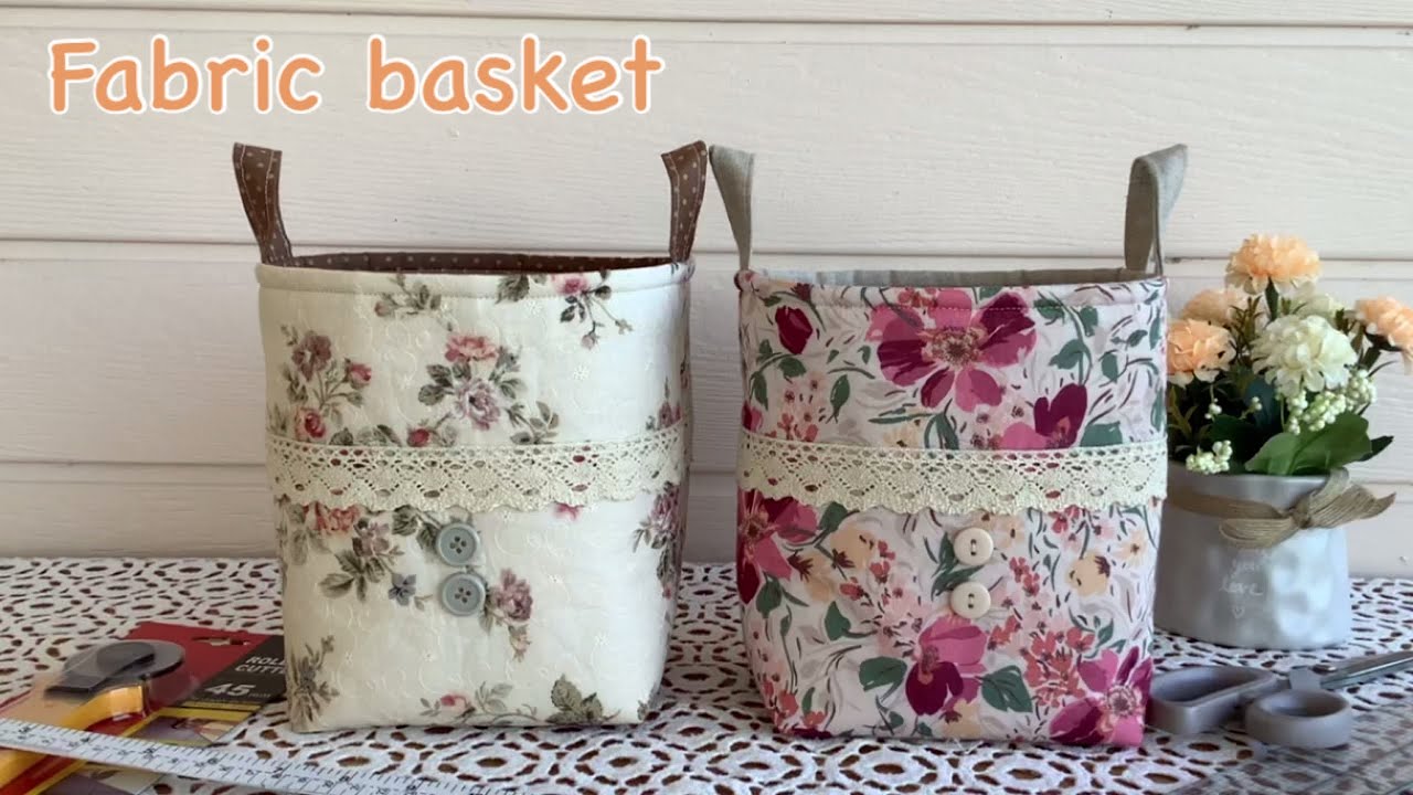 Fabric Organizer, EASY to Make, Sewing tutorial 