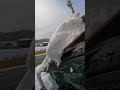 #How to remove snow without scratching your car #車の雪かき#japansnow