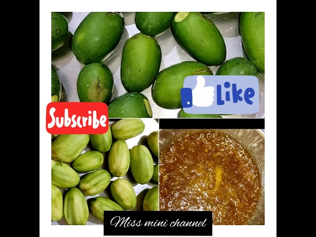 मीठा आम का अचार |sweet mango pickles| @miss mini channel                     #sweetmangopickle class=