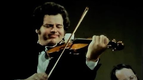 Brahms Violin Concerto in D major, Op. 77 (III. Allegro)- Itzhak Perlman