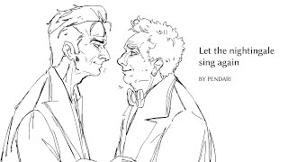 GOOD OMENS ANIMATIC - Let the nightingale sing again || Good Omens x Pride and Prejudice