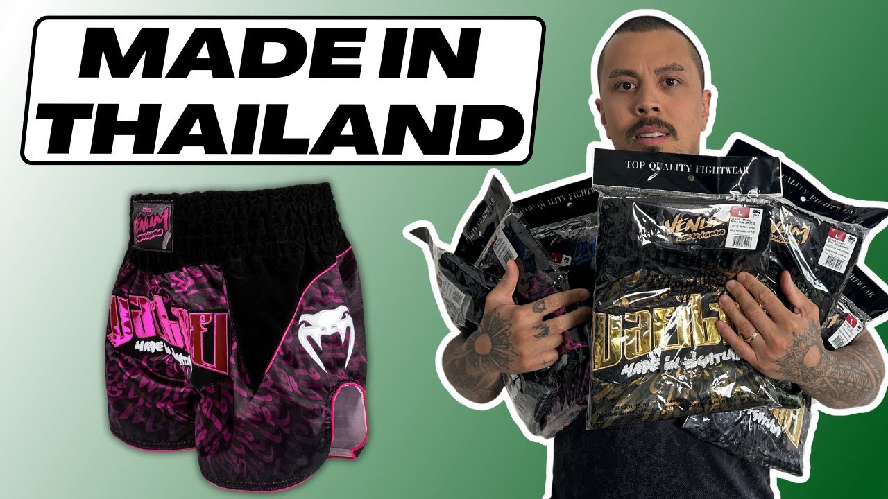 Venum droppt NEUE Muay Thai Shorts Kollektion straight aus