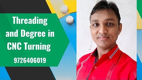 CNC Turning material ss 316 threading and degree