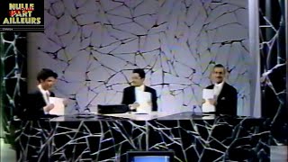 CANAL+ Nulle Part Ailleurs spécial best of du JTN des Nuls 1987/1988