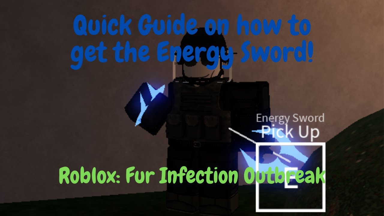 How to get the Energy Sword | Roblox: Fur Infection Outbreak