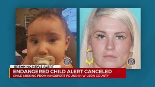 TBI: Missing 11-month-old found safe in Wilson County