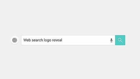 Web Search Logo Reveal FREE After Effects Template | Copied content Templates