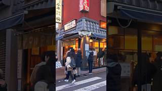 夕暮れ時の人形町ぶらり旅。年末の活気あふれる下町の風景 / Year-End Sunset Walk in Ningyocho #shorts