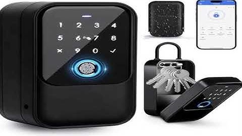 A must-have product! TTlock Smartkey Lock Box Home Key Wireless Smartlock Box Electronic Key Box A