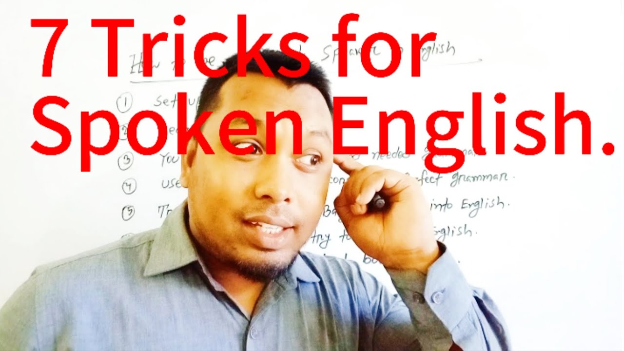 How to become a fluent English speaker. Seven effective tricks. - YouTube