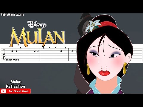 Mulan - Reflection Guitar Tutorial