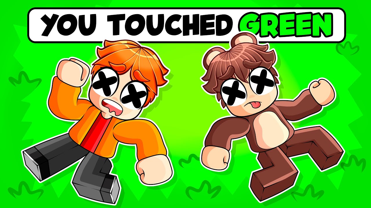 Roblox But YOU CAN'T TOUCH THE COLOR!