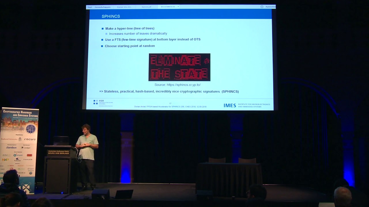 FPGA based Accelerator for Post Quantum Signature Scheme SPHINCS 256