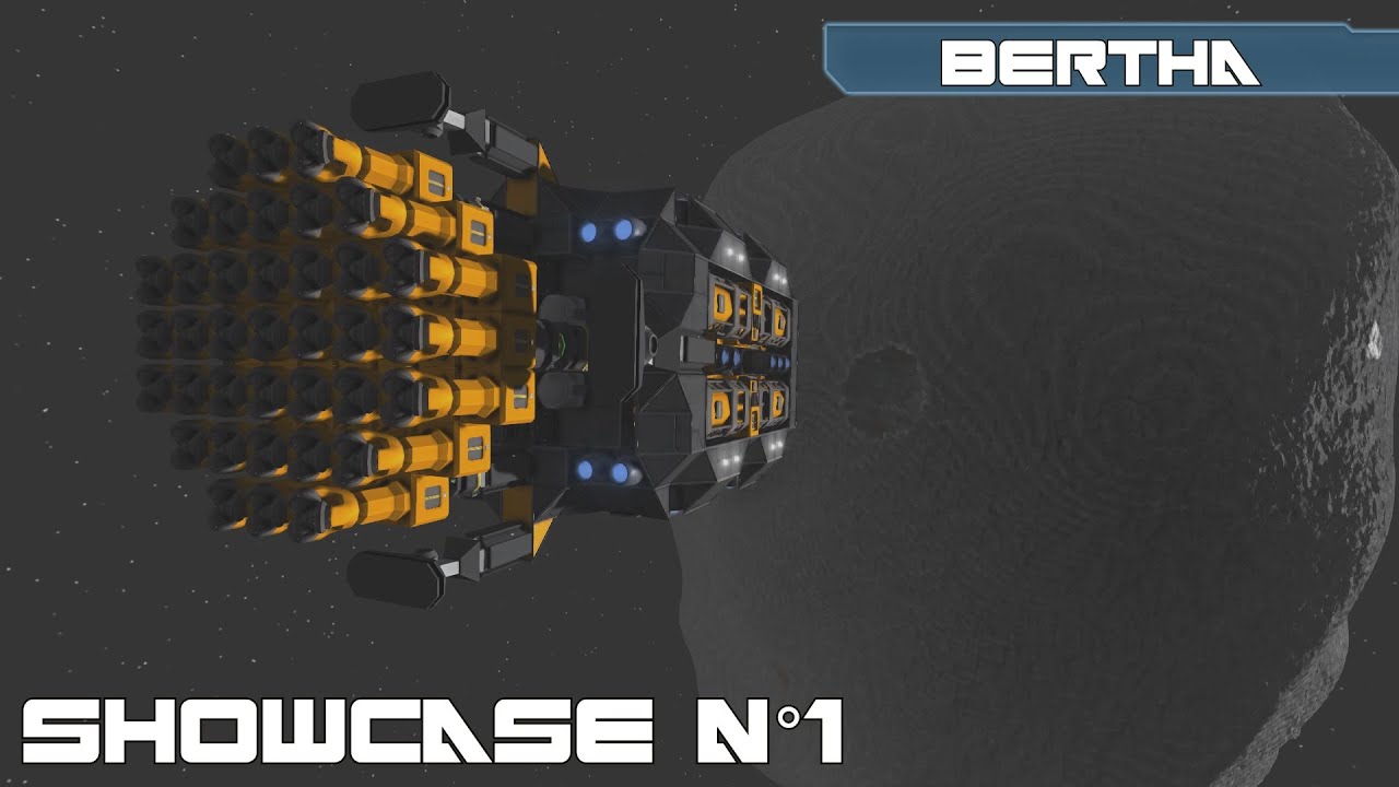 Space Engineers - Showcase n°1 : Drill Bertha Model-01 - YouTube