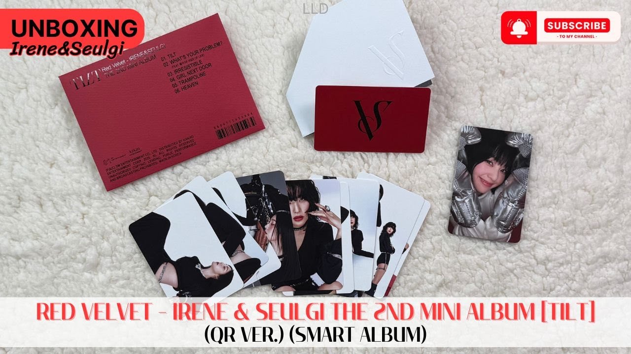 Unboxing : Red Velvet - IRENE & SEULGI The 2nd Mini Album [TILT