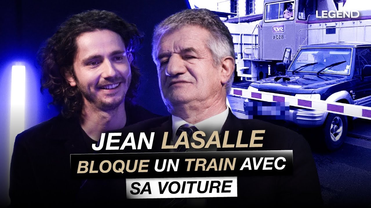 Jean Lassalle bloque un train avec sa voiture