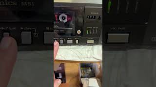Restored Technics cassette. M51#technics #cassette #sony
