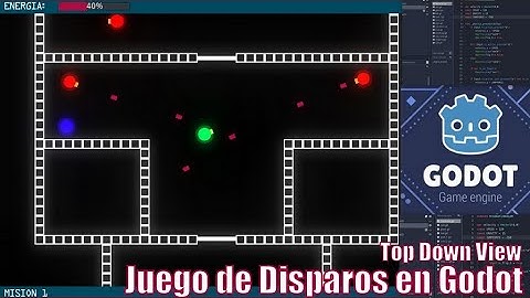 Juego de disparos en Godot - Parte 1: Creando el personaje