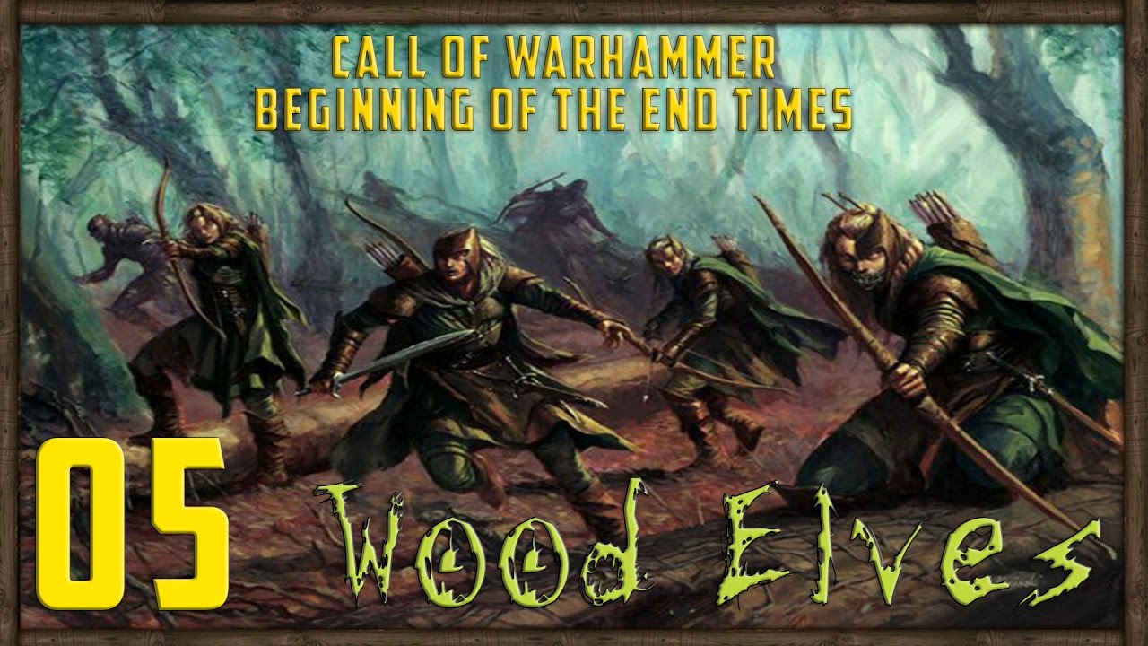 WOOD ELF LEGIONS Wood Elf Campaign Call of Warhammer Beginning of