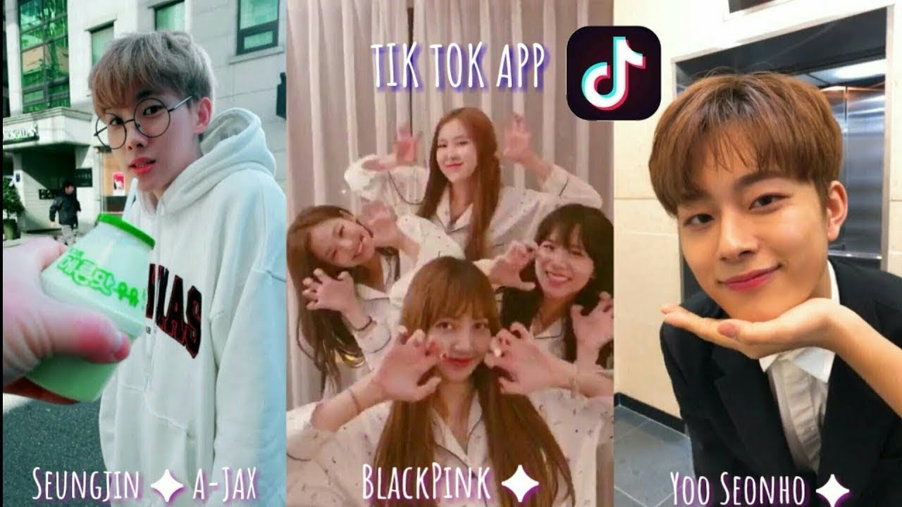 KPOP IDOLS Tik Tok App 틱톡 (BTS, BLACKPINK, IKON) Korean