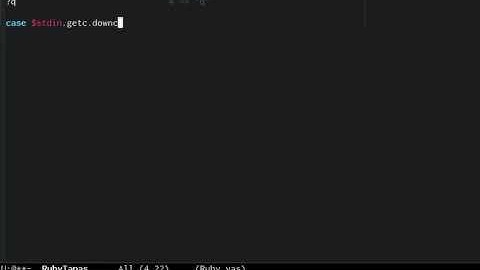 Character Literals in Ruby