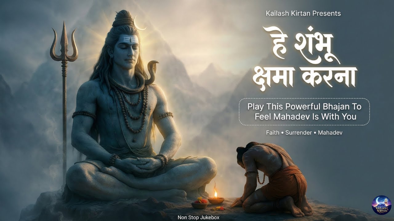 हे शंभू क्षमा करना 🙏 He Shambhu Kshama Karna | Play This To Feel Mahadev Is With You #shiv