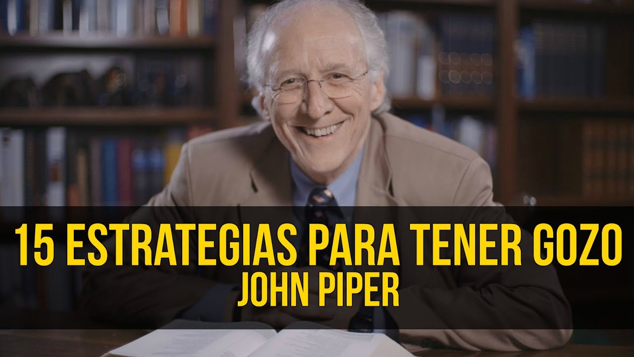 !LUCHA POR EL GOZO! - John Piper (Cuando no deseo a Dios) - YouTube