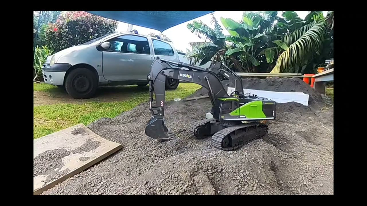 Excavator try out !
